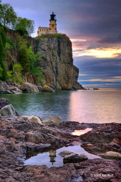 Beyond the Sunrise - Jim Ruff Photography | Midwest | Split Rock ...